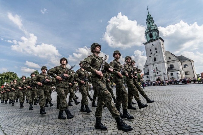 Żołnierska przysięga w Krośnie Odrzańskim