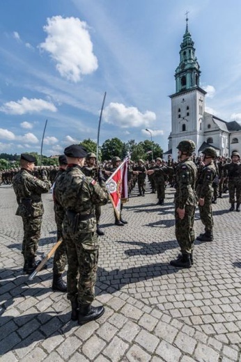 Żołnierska przysięga w Krośnie Odrzańskim