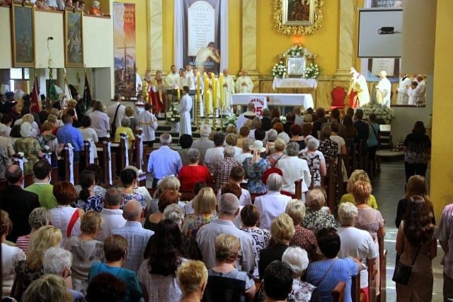 25-lecie parafii Matki Bożej Królowej Polski w Polkowicach