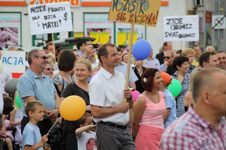 V Marsz dla Życia i Rodziny w Wodzisławiu Śl.