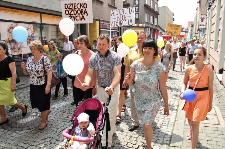 V Marsz dla Życia i Rodziny w Wodzisławiu Śl.