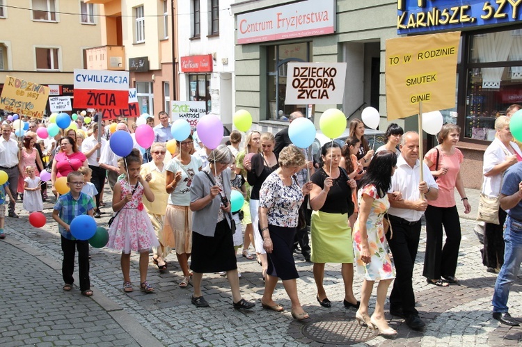 V Marsz dla Życia i Rodziny w Wodzisławiu Śl.