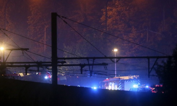 Belgia: Wypadek kolejowy w pobliżu Liege