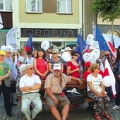 To druga demonstracja KOD w Legnicy. Pierwsza odbyła się w styczniu tego roku.