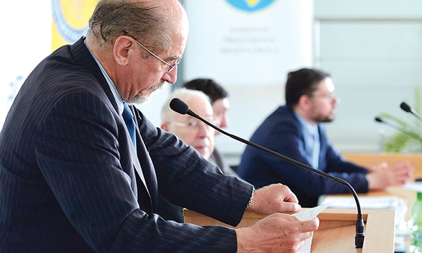 Gośćmi konferencji byli profesorowie z Włoch, m.in. Gianpaolo Romanato