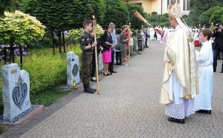 Poświęcenie Drogi Światła w Cygańskim Lesie