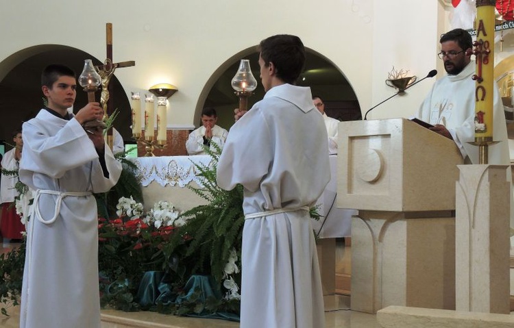 Poświęcenie Drogi Światła w Cygańskim Lesie