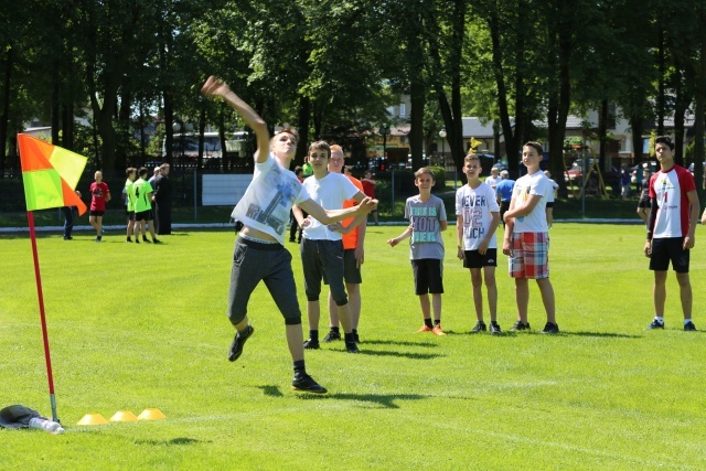 Diecezjalna spartakiada ministrantów w Zabrzegu - 2016