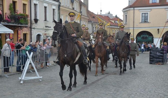 Ułańska rekonstrukcja w Sandomierzu 