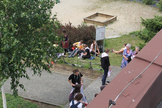 Pielgrzymka rolkowa do Rud (Paniówki - cz. II)