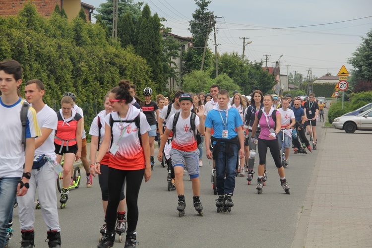 Przejazd z Paniówek do Rud Raciborskich