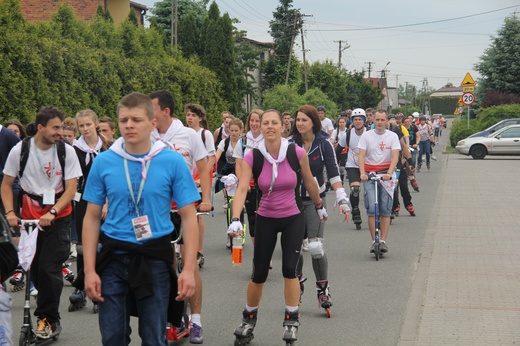 Przejazd z Paniówek do Rud Raciborskich