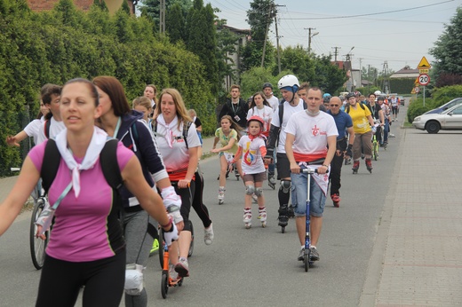 Przejazd z Paniówek do Rud Raciborskich