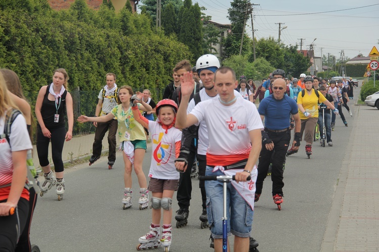 Przejazd z Paniówek do Rud Raciborskich