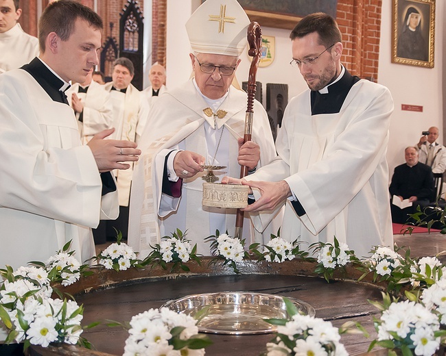 Celebracja odnowienia przyrzeczeń chrztu 