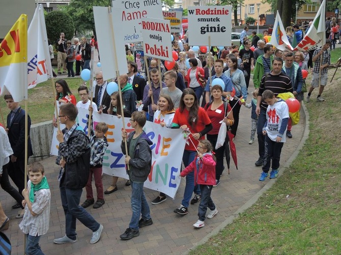 III Marsz dla Życia i Rodziny w Bielsku-Białej - 2016