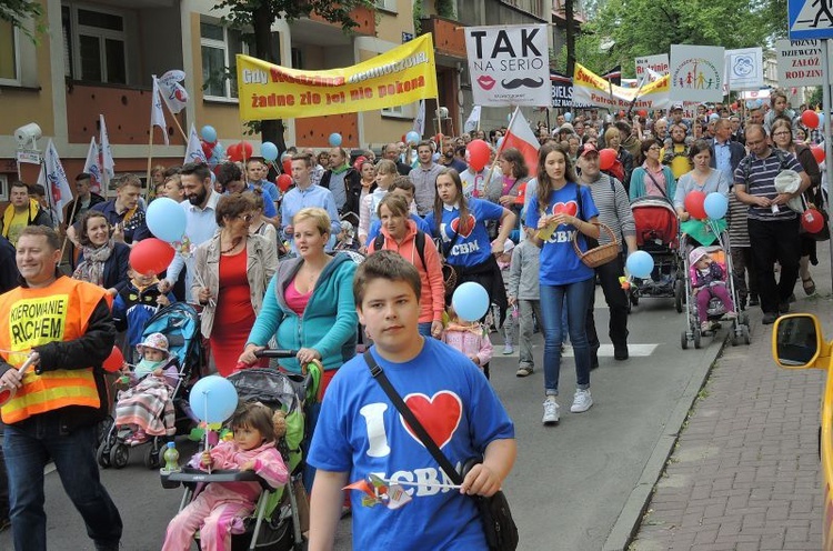 III Marsz dla Życia i Rodziny w Bielsku-Białej - 2016