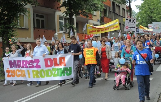 III Marsz dla Życia i Rodziny w Bielsku-Białej - 2016