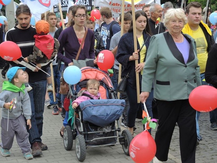 III Marsz dla Życia i Rodziny w Bielsku-Białej - 2016