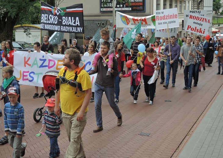 III Marsz dla Życia i Rodziny w Bielsku-Białej - 2016