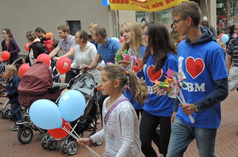 III Marsz dla Życia i Rodziny w Bielsku-Białej - 2016