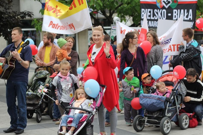 III Marsz dla Życia i Rodziny w Bielsku-Białej - 2016