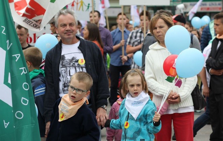 III Marsz dla Życia i Rodziny w Bielsku-Białej - 2016