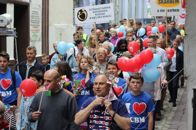 III Marsz dla Życia i Rodziny w Bielsku-Białej - 2016