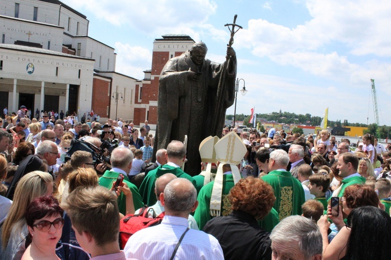 Pięć lat Sanktuarium Jana Pawła II w Krakowie