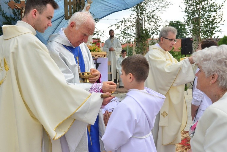 Bielawa - 10 lat, Msza św. 