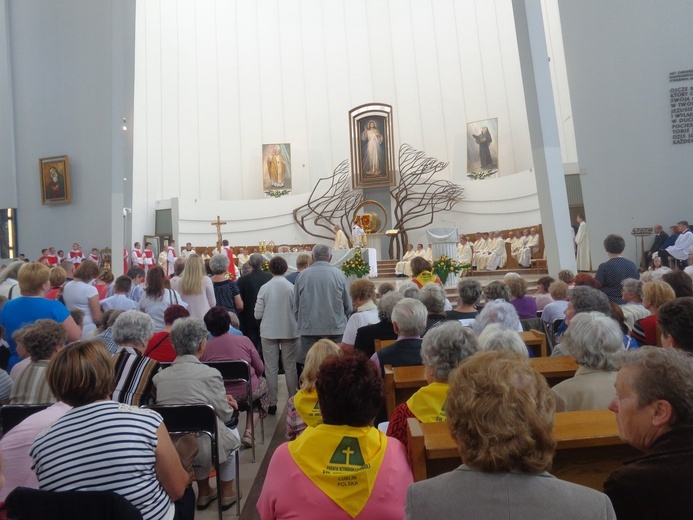 Pielgrzymi z parafii Michów