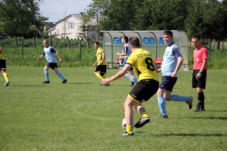 Mecz księży z oldbojami Widzewa Łódź