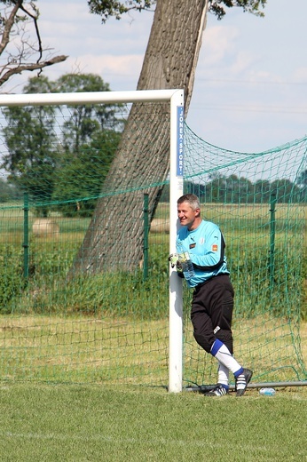 Mecz księży z oldbojami Widzewa Łódź