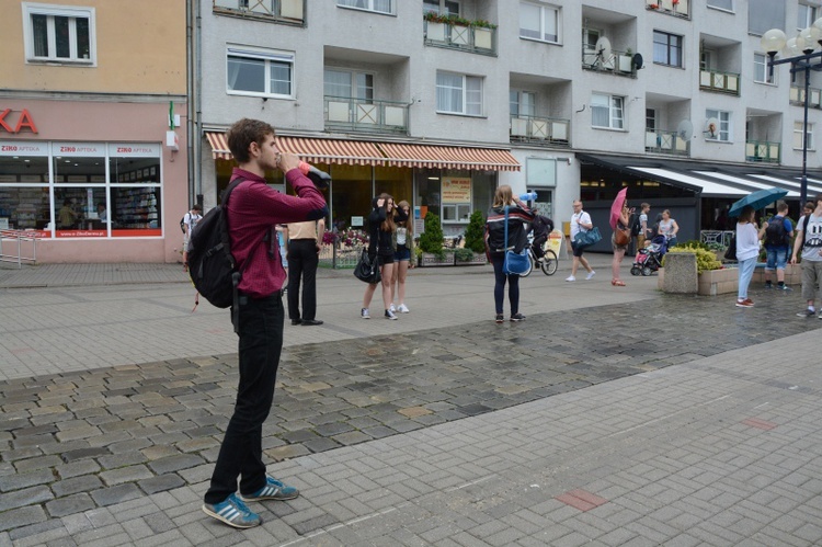 Flash mob wolontariuszy ŚDM