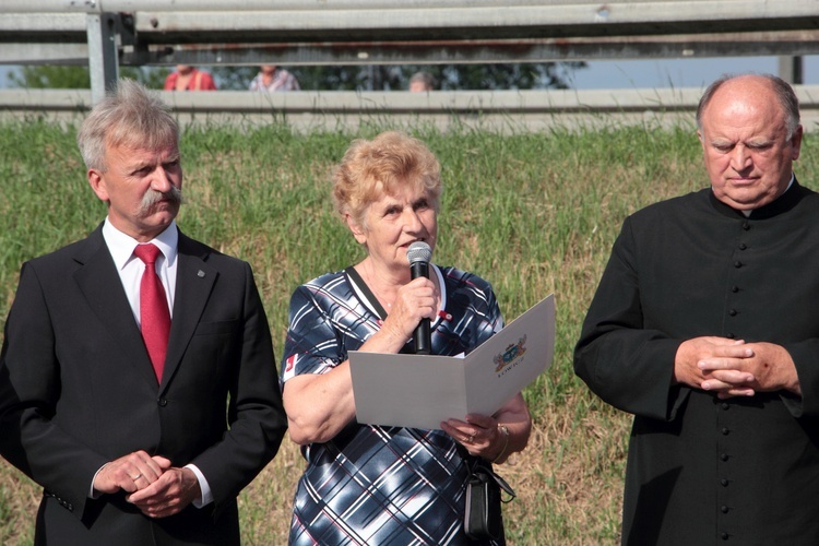 Odsłonięcie pamiątkowej tablicy