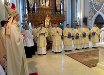 Podziękowanie za otrzymaną formację i święcenia.