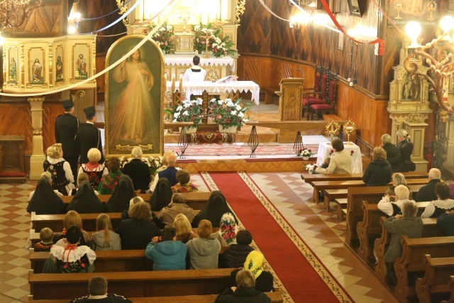 Znaki Bożego miłosierdzia w Żabnicy