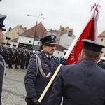 Poświęcenie sztandaru aresztu w Międzyrzeczu