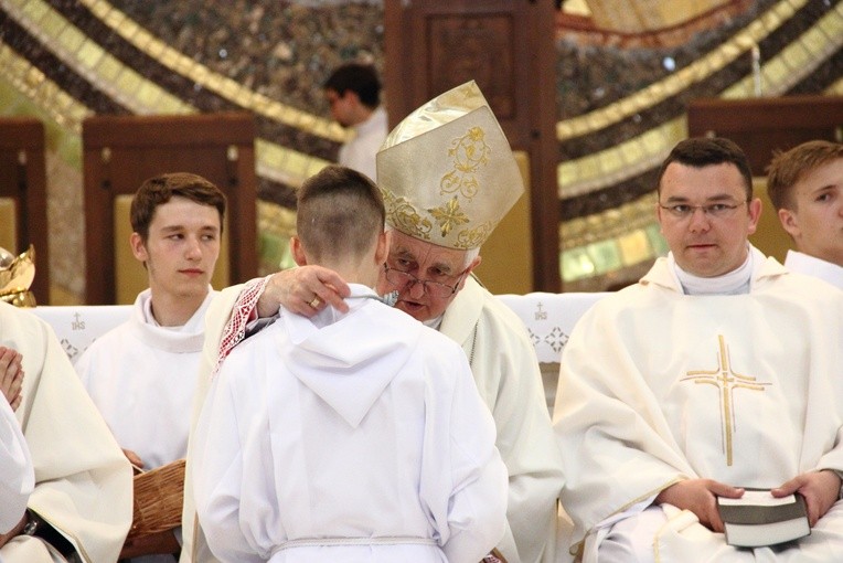 Błogosławieństwo lektorów na Białych Morzach