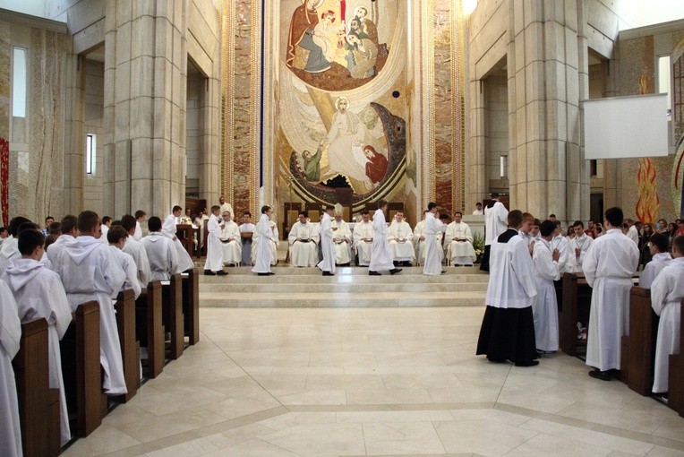 Błogosławieństwo lektorów na Białych Morzach