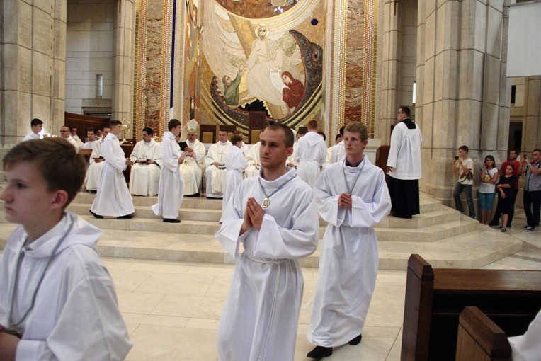 Błogosławieństwo lektorów na Białych Morzach