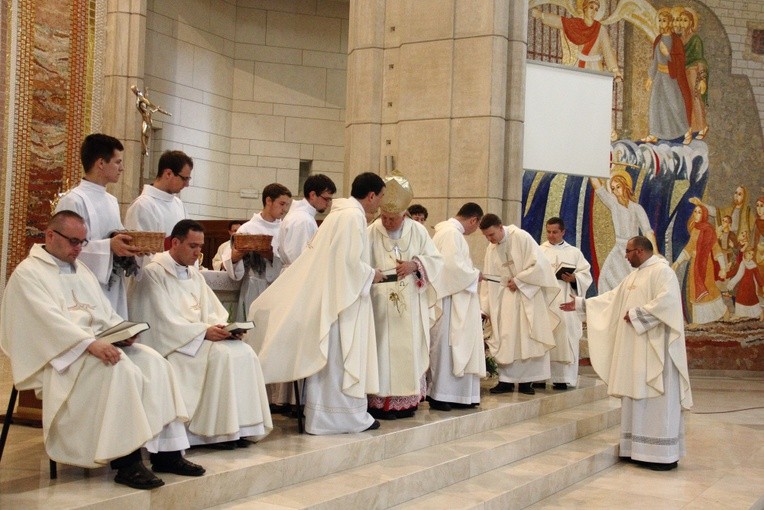 Błogosławieństwo lektorów na Białych Morzach