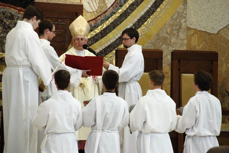 Błogosławieństwo lektorów na Białych Morzach