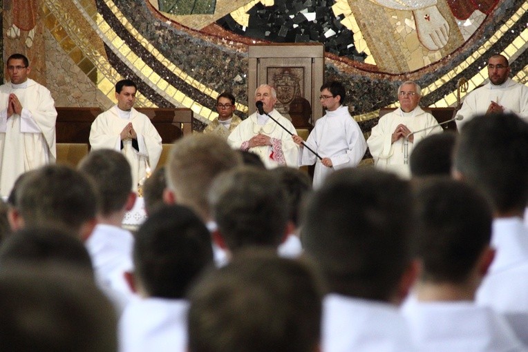 Błogosławieństwo lektorów na Białych Morzach