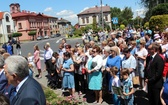 Poświęcenie pomnika św. abp. Bilczewskiego w Wilamowicach