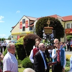 Poświęcenie pomnika św. abp. Bilczewskiego w Wilamowicach