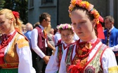 Poświęcenie pomnika św. abp. Bilczewskiego w Wilamowicach