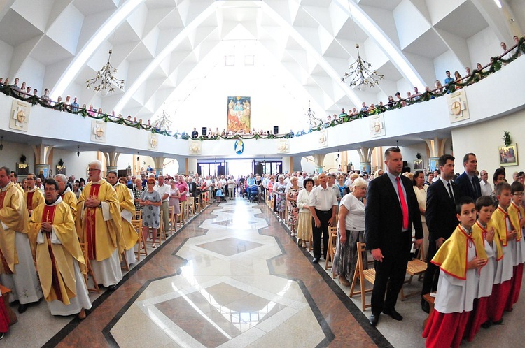 Konsekracja nowego kościoła w Lublinie