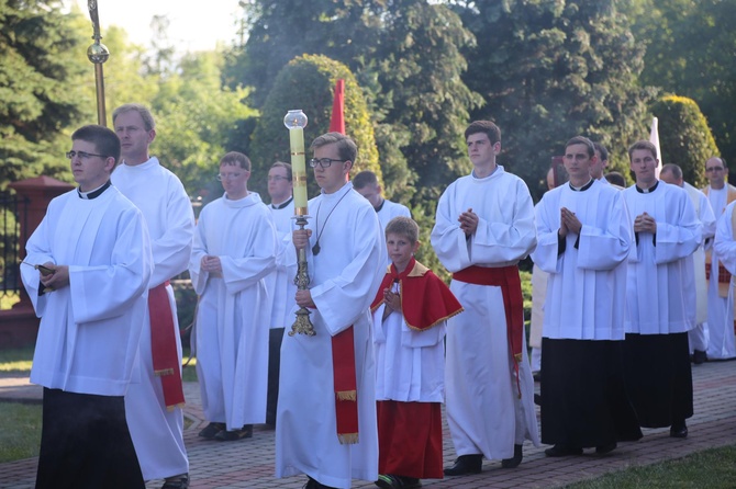 Pielgrzymka alumnów WŚSD do Zabawy i Tarnowa