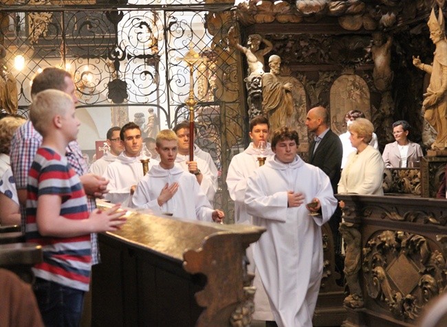 W Klasztorze Księgi Henrykowskiej